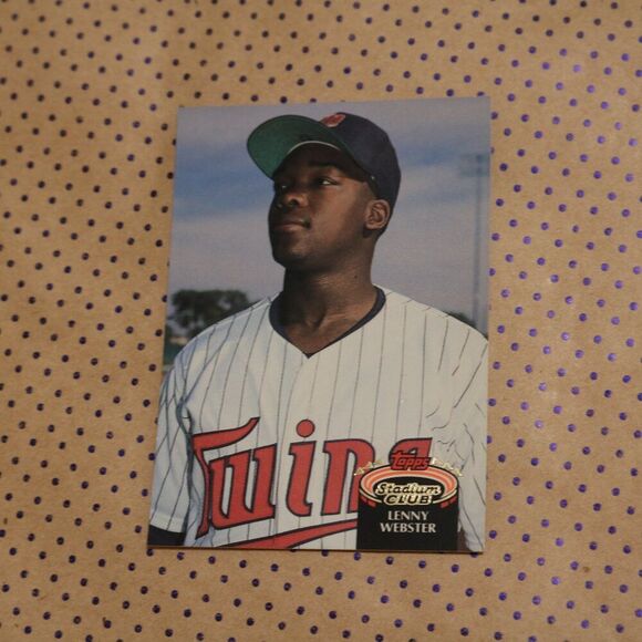 Lenny Webster #183 Baseball Card - Picture 1 of 2